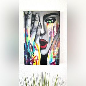 💕iCANVAS💕 Art By Natmir Lura -Beautiful canvas! W 12” W x 18” H